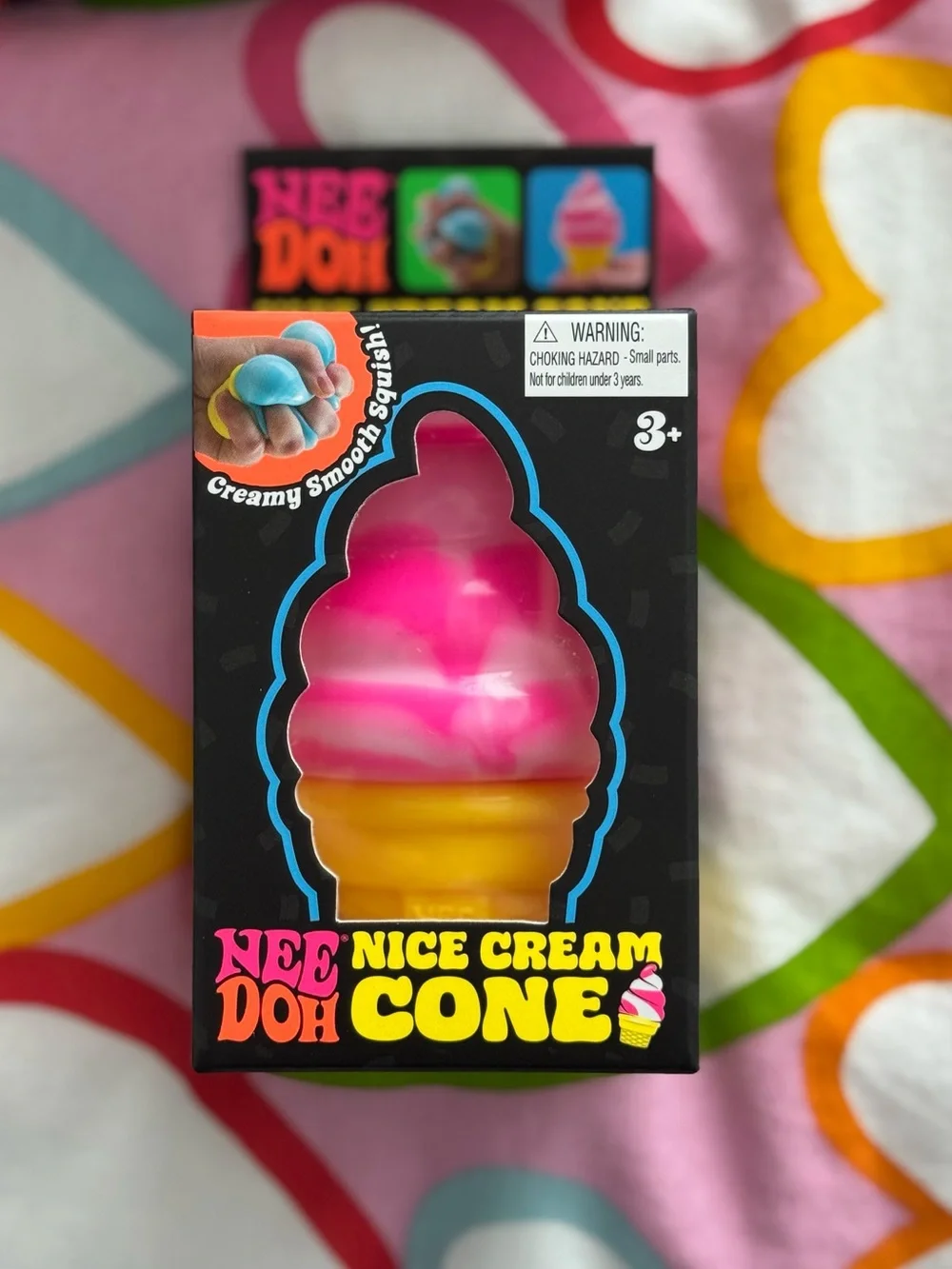 Needoh Nice Cream Cone Stress Toy 🍦